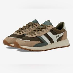 Gola Chicago CLB340 Khaki/Cappucino/ Off White US 10